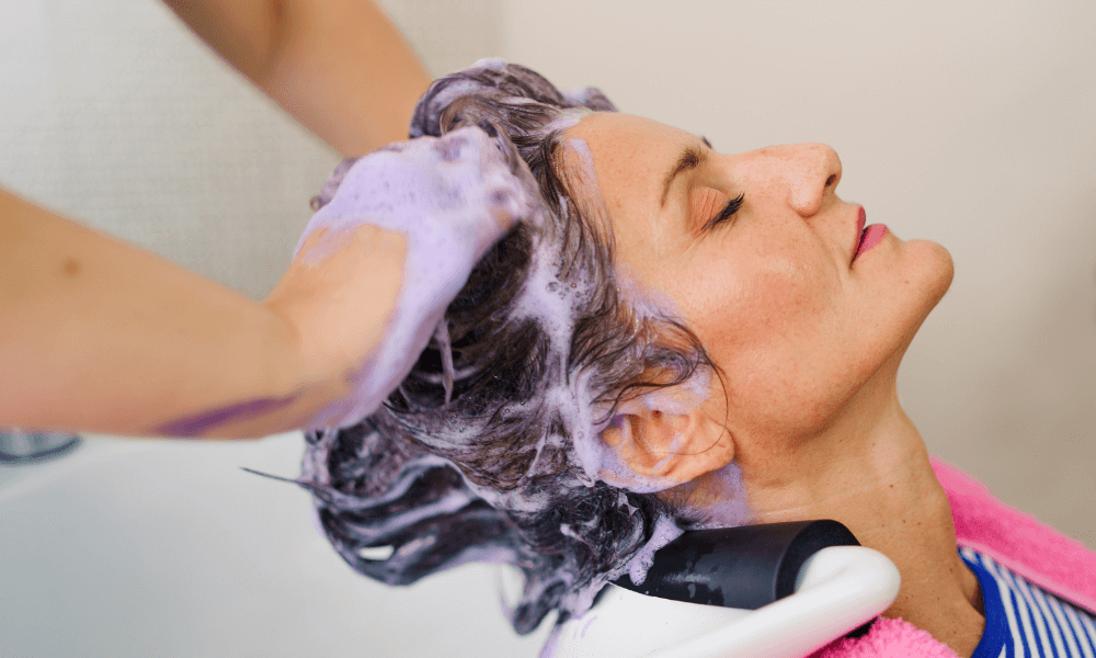 Explanation of Hair Cleansing Post Coloring in Salons